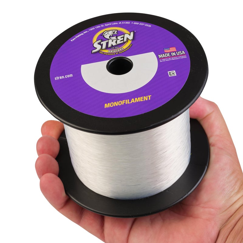 Stren Original Monofilament Fishing Line, Clear/Blue Fluorescent, 8lb | 3.6kg, Suitable for Freshwater Environments - Image 3